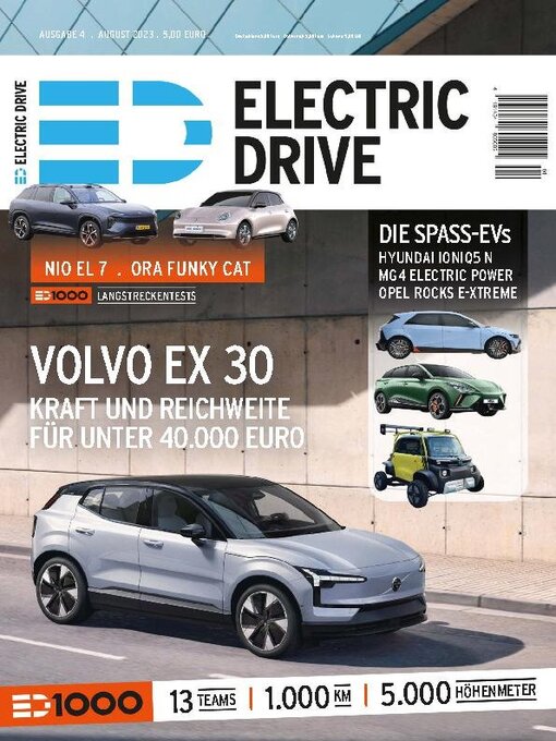 Title details for Electric Drive by Plugged Media Gmbh - Available